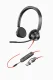 HP Blackwire 3325 Stereo USB-C Headset +3.5mm Plug +USB-C/A Adapter