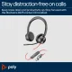 HP Blackwire 8225 Stereo USB-C Headset +USB-C/A Adapter #2