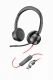 HP Blackwire 8225 Stereo USB-C Headset +USB-C/A Adapter
