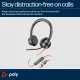 HP Blackwire 8225 Stereo Microsoft Teams Certified USB-C Headset +USB-C/A Adapter #12