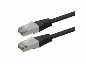Roline S/FTP (PiMF) Patch Cord, Cat.6 (Class E), PoE, blue, 3 m