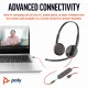 HP Blackwire 3225 Stereo USB-C Headset +3.5mm Plug +USB-C/A Adapter (Bulk) #6