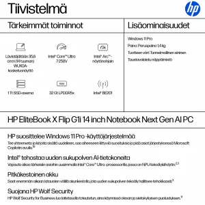 HP EliteBook X Flip G1i Next Gen AI PC