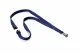 Durable Textile lanyard SOFT COLOUR midnight blue