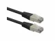 Roline S/FTP (PiMF) Patch Cord, Cat.6 (Class E), PoE, black, 15 m #3