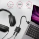 Axagon ADA-12 USB sound card with 15 cm cable and metal body. #3