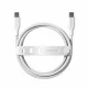 PanzerGlass empower by PanzerGlass Racing 60W USB-C to USB-C Cable USB 2.0 1.2M Silver White #3