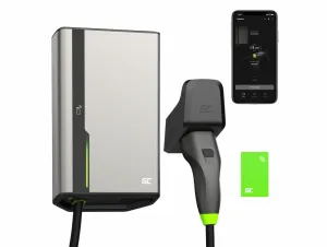 Green Cell GC EVGC021B2250 - Wallbox, 3,6 - 22 KW, 5 m, NFC