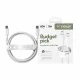PanzerGlass empower by PanzerGlass Racing 60W USB-C to USB-C Cable USB 2.0 2M Silver White #2
