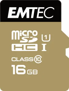 Emtec microSD Class10 Gold+ 16GB