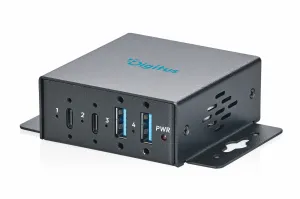 Digitus USB 3.2 Gen 1 Compact Industrial Hub, 4-Port