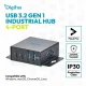 Digitus USB 3.2 Gen 1 Compact Industrial Hub, 4-Port #5