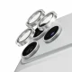 PanzerGlass Hoops Camera Lens Protector Glitter Silver iPhone 18 Pro 18 Pro Max