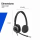 HP Mission 615 Monaural USB Wired Headset #6