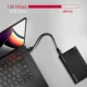 Axagon EE25-GTR Ribbed aluminum USB 3.2 Gen 2 - SATA 6G external box for 2.5" SSD/HDD #6