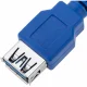 Techly 0.5m USB 3.0 A M/F #9