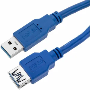 Techly 0.5m USB 3.0 A M/F