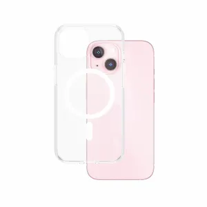 PanzerGlass CARE by PanzerGlass Urban Combat Case Transparent w. White MagSafe iPhone 15