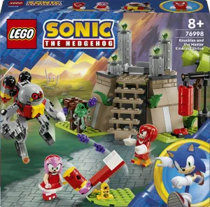 Lego Knuckles and the Master Emerald Shrine