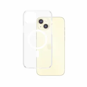 PanzerGlass CARE by PanzerGlass Urban Combat Case Transparent w. White MagSafe iPhone 15 Plus
