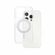 PanzerGlass CARE by PanzerGlass Case Transparent w. Silver Kickstand & MagSafe iPhone 15 Pro