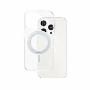 PanzerGlass CARE by PanzerGlass Case Transparent w. Silver Kickstand & MagSafe iPhone 15 Pro