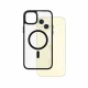 PanzerGlass CARE by PanzerGlass Urban Combat Case Transparent w. Black MagSafe iPhone 15 Plus