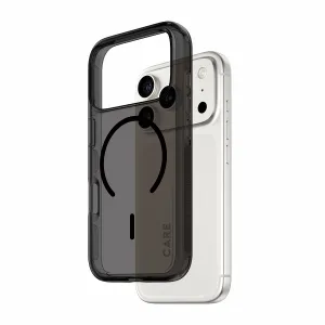 PanzerGlass CARE by PanzerGlass Smokey Case w. Black MagSafe iPhone 18 Pro 17 Pro