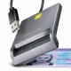 Axagon CRE-SM3T USB Smart card Flat #2