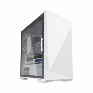 Zalman Z1 Iceberg White - mATX Mid Tower PC Case/Pre-installed fan 2 x 120mm in