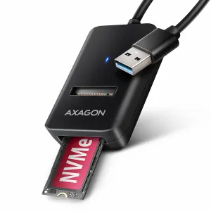 Axagon ADM2-AM USB-A 10Gbps - M.2 NVMe & SATA SSD adapter