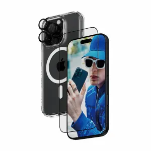 PanzerGlass 3-in-1 Protection Bundle iPhone 16 Pro