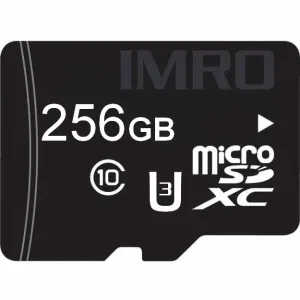 IMRO MICROSDXC 10/256GB UHS-3 ADP MEMORY CARD