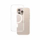PanzerGlass HardCase Transparent w. White MagSafe iPhone 16 Pro Max