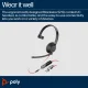 POLY Blackwire 5210 Monaural USB-C Headset +3.5mm Plug +USB-C/A Adapter #3