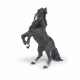 Papo Black Reared Up Horse #3