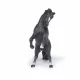 Papo Black Reared Up Horse #4