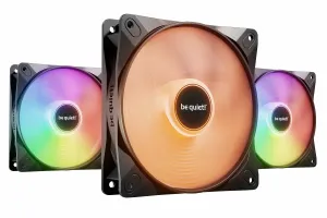 Be-Quiet LIGHT WINGS LX 120mm PWM High Speed 3-Pack Black