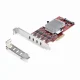 StarTech.com P10Q4C-USB-CARD