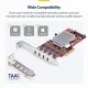 StarTech.com P10Q4C-USB-CARD-LP #10