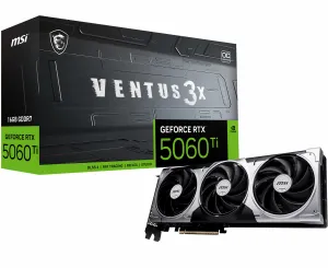 MSI VENTUS GeForce RTX 5060 TI 16G VENTUS 3X OC