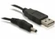 DeLOCK USB cable Power-Kabel,3,1mm Hohlst.