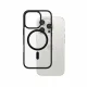 PanzerGlass HardCase Transparent w. Black MagSafe & Frame iPhone 16 Pro
