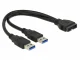 DeLOCK 0.25m USB3.0/2xUSB3.0