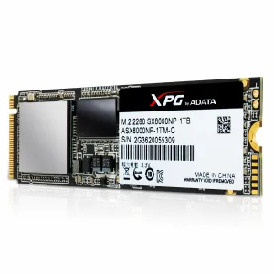 ADATA XPG SX8000 PCIe Gen3x4 SSD 1TB