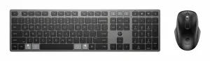 HP 720 Multi-Device Rechargeable Wireless Keyboard and Mouse Combo
