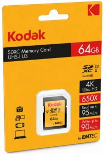 Kodak SDXC 64GB Class10 U3