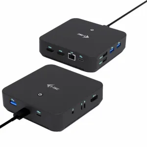 iTEC USB-C DP Dual HDMI Docking Station with Power Delivery 100 W