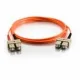 CablesToGo 2m SC/SC LSZH Duplex 50/125 Multimode Fibre Patch Cable