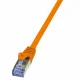 LogiLink 0.25m Cat.6A 10G S/FTP